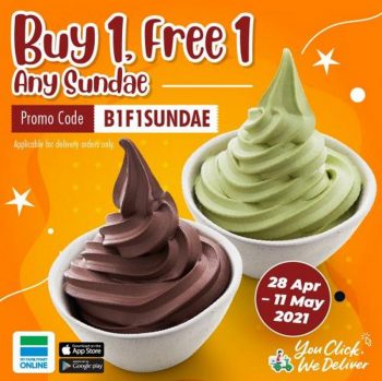 FamilyMart-Online-Sundae-Buy-1-Free-1-Promotion-350x349 - Beverages Food , Restaurant & Pub Ice Cream Johor Kedah Kelantan Kuala Lumpur Melaka Negeri Sembilan Online Store Pahang Penang Perak Perlis Promotions & Freebies Putrajaya Sabah Sarawak Selangor Terengganu 