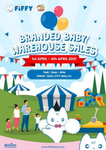Fiffy-Branded-Baby-Warehouse-Sale-at-Quill-City-Mall-350x495 - Baby & Kids & Toys Babycare Children Fashion Kuala Lumpur Selangor Warehouse Sale & Clearance in Malaysia 