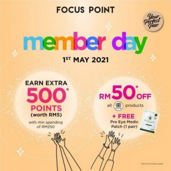 Focus-Point-Member-Day-Promo-350x350 - Eyewear Fashion Lifestyle & Department Store Johor Kedah Kelantan Kuala Lumpur Melaka Negeri Sembilan Online Store Pahang Penang Perak Perlis Promotions & Freebies Putrajaya Sabah Sarawak Selangor Terengganu 