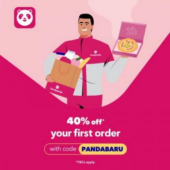 FoodPanda-First-Order-Promotion-350x350 - Beverages Food , Restaurant & Pub Johor Kedah Kelantan Kuala Lumpur Melaka Negeri Sembilan Online Store Pahang Penang Perak Perlis Promotions & Freebies Putrajaya Sabah Sarawak Selangor Terengganu 