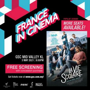 GSC-France-In-Cinema-Free-Screening-Promotion-350x350 - Cinemas Kuala Lumpur Movie & Music & Games Promotions & Freebies Selangor 