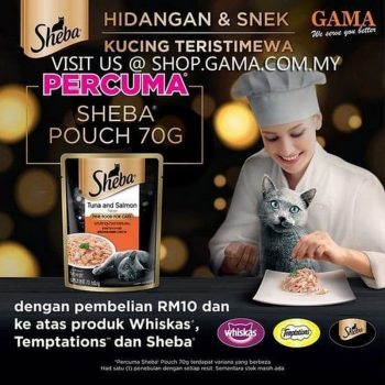 Gama-Free-Sheba-Pouch-Promo-350x350 - Johor Kedah Kelantan Kuala Lumpur Melaka Negeri Sembilan Online Store Pahang Penang Perak Perlis Promotions & Freebies Putrajaya Sabah Sarawak Selangor Supermarket & Hypermarket Terengganu 