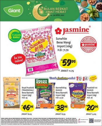 Giant-Jasmine-Rice-Promotion-350x434 - Johor Kedah Kelantan Kuala Lumpur Melaka Negeri Sembilan Pahang Penang Perak Perlis Promotions & Freebies Putrajaya Selangor Supermarket & Hypermarket Terengganu 