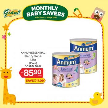 Giant-Monthly-Baby-Savers-Promotion-4-350x350 - Baby & Kids & Parenting Babycare Johor Kedah Kelantan Kuala Lumpur Melaka Milk Powder Negeri Sembilan Pahang Penang Perak Perlis Promotions & Freebies Putrajaya Selangor Supermarket & Hypermarket Terengganu