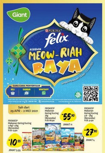 Giant-Pet-Food-Promotion-350x507 - Johor Kedah Kelantan Kuala Lumpur Melaka Negeri Sembilan Pahang Penang Perak Perlis Pets Promotions & Freebies Putrajaya Selangor Sports,Leisure & Travel Supermarket & Hypermarket Terengganu 