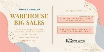 Glitz-Nail-Supply-Warehouse-Sale-350x175 - Kuala Lumpur Others Selangor Warehouse Sale & Clearance in Malaysia 