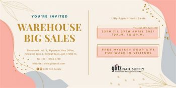 Glitz-Nail-Supply-Warehouse-Sale-350x175 - Kuala Lumpur Others Selangor Warehouse Sale & Clearance in Malaysia 