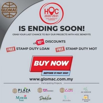 Glomac-Berhad-HOC-Promo-350x350 - Home & Garden & Tools Johor Kedah Kelantan Kuala Lumpur Melaka Negeri Sembilan Online Store Pahang Penang Perak Perlis Promotions & Freebies Property & Real Estate Putrajaya Sabah Sarawak Selangor Terengganu 