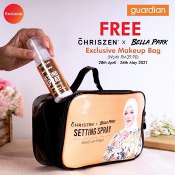 Guardian-Free-Chriszen-X-Bella-Park-Makeup-Bag-Promotion-350x349 - Beauty & Health Health Supplements Johor Kedah Kelantan Kuala Lumpur Melaka Negeri Sembilan Pahang Penang Perak Perlis Personal Care Promotions & Freebies Putrajaya Sabah Sarawak Selangor Terengganu 