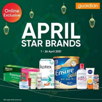 Guardian-Online-April-Star-Brands-Sale-350x350 - Beauty & Health Health Supplements Johor Kedah Kelantan Kuala Lumpur Malaysia Sales Melaka Negeri Sembilan Online Store Pahang Penang Perak Perlis Personal Care Putrajaya Sabah Sarawak Selangor Terengganu 