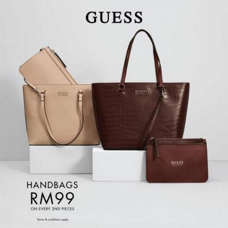8 Apr26 May 2021 Guess Handbags Sale at Johor Premium Outlets