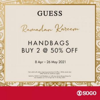 Guess-Ramadan-Promotion-at-SOGO-350x350 - Bags Fashion Accessories Fashion Lifestyle & Department Store Johor Kuala Lumpur Promotions & Freebies Selangor 