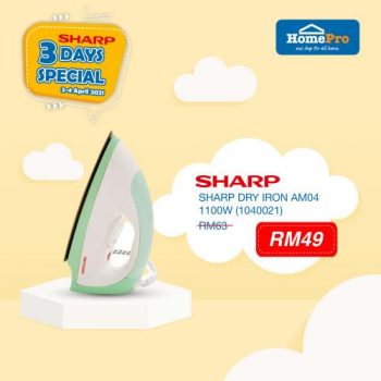 HomePro-Sharp-3-Days-Promotion-1-350x350 - Electronics & Computers Home Appliances Johor Kedah Kelantan Kuala Lumpur Melaka Negeri Sembilan Online Store Pahang Penang Perak Perlis Promotions & Freebies Putrajaya Sabah Sarawak Selangor Terengganu 