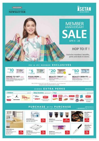 Isetan-Member-Anniversary-Sale-Catalogue-350x495 - Kuala Lumpur Malaysia Sales Selangor Supermarket & Hypermarket 