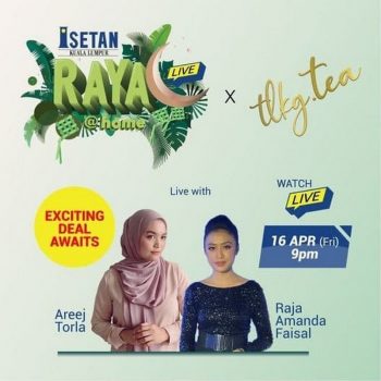 Isetan-Raya-at-Home-LIVE-Session-350x350 - Events & Fairs Johor Kedah Kelantan Kuala Lumpur Melaka Negeri Sembilan Online Store Pahang Penang Perak Perlis Putrajaya Sabah Sarawak Selangor Supermarket & Hypermarket Terengganu 