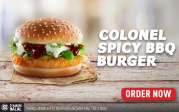 KFC-Colonel-Spicy-BBQ-Burger-Promo-350x219 - Beverages Food , Restaurant & Pub Johor Kedah Kelantan Kuala Lumpur Melaka Negeri Sembilan Pahang Penang Perak Perlis Promotions & Freebies Putrajaya Sabah Sarawak Selangor Terengganu 