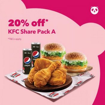 KFC-Share-Packs-20-OFF-Promotion-on-Food-Panda-350x350 - Beverages Food , Restaurant & Pub Johor Kedah Kelantan Kuala Lumpur Melaka Negeri Sembilan Online Store Pahang Penang Perak Perlis Promotions & Freebies Putrajaya Sabah Sarawak Selangor Terengganu 