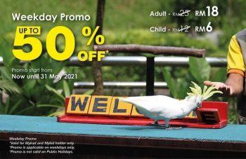KL-Bird-Park-Weekday-Promo-350x227 - Kuala Lumpur Promotions & Freebies Selangor Sports,Leisure & Travel Theme Parks 