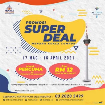 KL-Tower-Super-Deal-350x350 - Kuala Lumpur Others Promotions & Freebies Selangor 