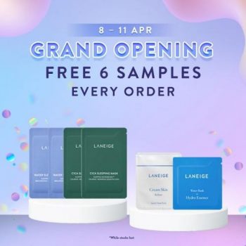 Laneige-Online-Store-Grand-Opening-Promotion-2-350x350 - Beauty & Health Johor Kedah Kelantan Kuala Lumpur Melaka Negeri Sembilan Online Store Pahang Penang Perak Perlis Personal Care Promotions & Freebies Putrajaya Sabah Sarawak Selangor Skincare Terengganu 