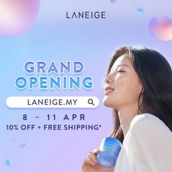 Laneige-Online-Store-Grand-Opening-Promotion-350x350 - Beauty & Health Johor Kedah Kelantan Kuala Lumpur Melaka Negeri Sembilan Online Store Pahang Penang Perak Perlis Personal Care Promotions & Freebies Putrajaya Sabah Sarawak Selangor Skincare Terengganu 