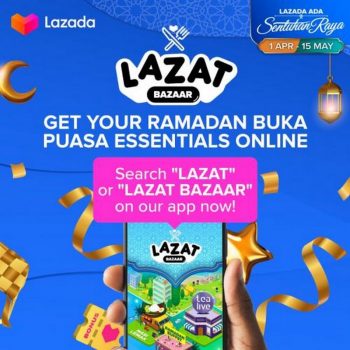 Lazada-Lazat-Bazaar-Promotion-350x350 - Johor Kedah Kelantan Kuala Lumpur Melaka Negeri Sembilan Online Store Others Pahang Penang Perak Perlis Promotions & Freebies Putrajaya Sabah Sarawak Selangor Terengganu 