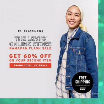 19-25 Apr 2021: Levi's Online Ramadan Flash Sale 