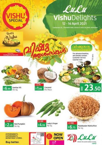 LuLu-Hypermarket-Vishu-Delights-Promotion-350x495 - Kuala Lumpur Promotions & Freebies Selangor Supermarket & Hypermarket 