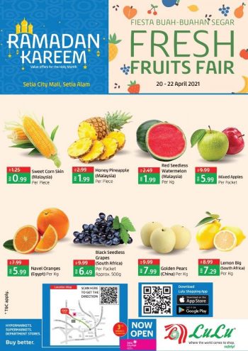 LuLu-Ramadan-Fresh-Fruits-Fair-Promotion-at-Setia-City-Mall-350x495 - Promotions & Freebies Selangor Supermarket & Hypermarket 