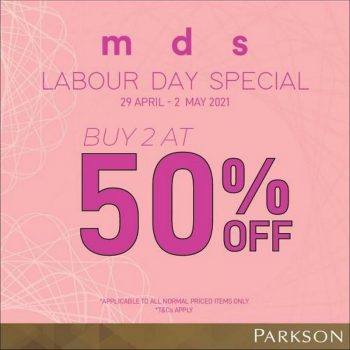 MDS-Labour-Day-Sale-at-Parkson-350x350 - Apparels Fashion Accessories Fashion Lifestyle & Department Store Kuala Lumpur Malaysia Sales Selangor 