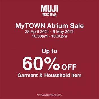 MUJI-Atrium-Sale-at-MyTown-350x350 - Apparels Fashion Accessories Fashion Lifestyle & Department Store Kuala Lumpur Selangor Warehouse Sale & Clearance in Malaysia 
