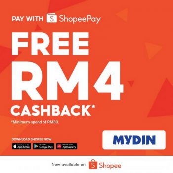 MYDIN-RM4-Cashback-Promotion-with-ShopeePay-350x350 - Johor Kedah Kelantan Kuala Lumpur Melaka Negeri Sembilan Pahang Penang Perak Perlis Promotions & Freebies Putrajaya Sabah Sarawak Selangor Supermarket & Hypermarket Terengganu 