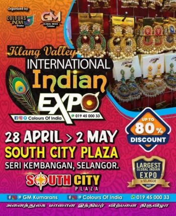 Malaysias-Largest-Indian-Expo-at-South-City-Plaza-350x429 - Events & Fairs Others Selangor 