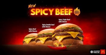 McDonalds-Spicy-Beef-Burger-with-Cheese-Promo-350x183 - Beverages Burger Food , Restaurant & Pub Johor Kedah Kelantan Kuala Lumpur Melaka Negeri Sembilan Pahang Penang Perak Perlis Promotions & Freebies Putrajaya Sabah Sarawak Selangor Terengganu 