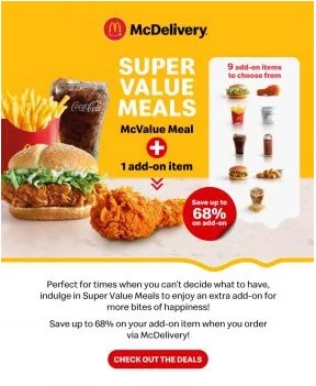 Mcdonalds-Super-Value-Meals - Beverages Food , Restaurant & Pub Johor Kedah Kelantan Kuala Lumpur Melaka Negeri Sembilan Online Store Pahang Penang Perak Perlis Promotions & Freebies Putrajaya Sabah Sarawak Selangor Terengganu 