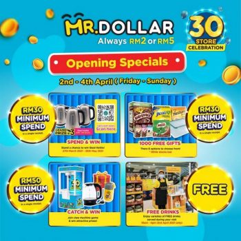Mr-Dollar-Opening-Promotion-at-The-Mines-350x350 - Others Promotions & Freebies Selangor 