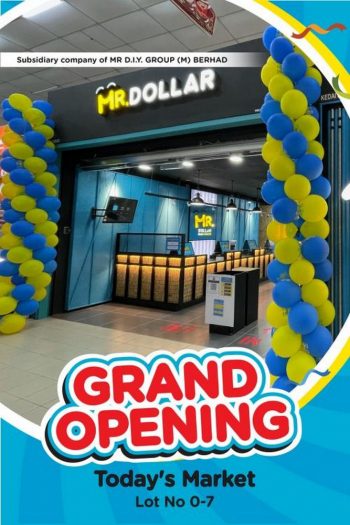 Mr-Dollar-Opening-Promotion-at-Todays-Market-350x525 - Johor Others Promotions & Freebies 