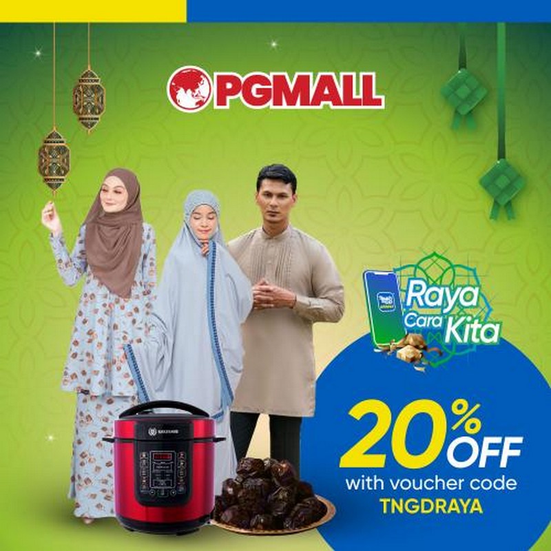 13 Apr-31 May 2021: PG Mall Hari Raya Promotion with Touch 'n Go ...