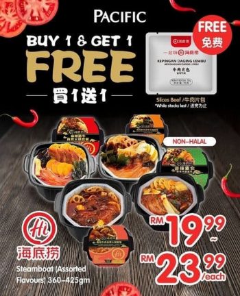 Pacific-Buy-1-Get-1-Free-Promo-350x432 - Johor Kedah Kelantan Promotions & Freebies Supermarket & Hypermarket 