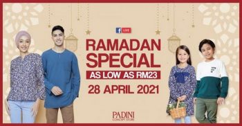 Padini-Facebook-Live-Ramadan-Sale-350x182 - Apparels Fashion Accessories Fashion Lifestyle & Department Store Johor Kedah Kelantan Kuala Lumpur Malaysia Sales Melaka Negeri Sembilan Online Store Pahang Penang Perak Perlis Putrajaya Sabah Sarawak Selangor Terengganu 