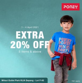 Poney-4-Days-Exclusive-Sale-at-Mitsui-Outlet-Park-350x352 - Baby & Kids & Toys Children Fashion Malaysia Sales Selangor 