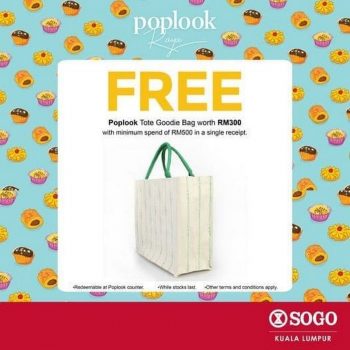Poplook-Free-Tote-Goodie-Bag-Promo-at-Sogo-350x350 - Apparels Fashion Accessories Fashion Lifestyle & Department Store Kuala Lumpur Promotions & Freebies Selangor 