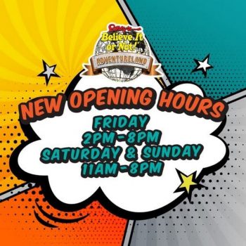 Ripleys-Adventureland-New-Opening-Hours-350x350 - Johor Kedah Kelantan Kuala Lumpur Melaka Negeri Sembilan Online Store Others Pahang Penang Perak Perlis Promotions & Freebies Putrajaya Sabah Sarawak Selangor Terengganu 