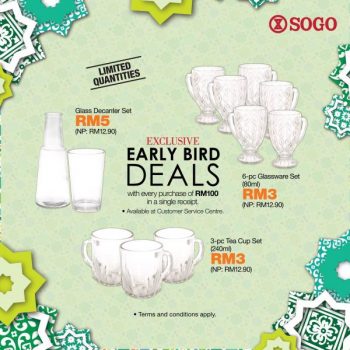 SOGO-Ramadan-Glassware-Sets-Promotion-1-350x350 - Johor Kuala Lumpur Promotions & Freebies Selangor Supermarket & Hypermarket 
