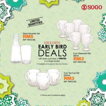 SOGO-Ramadan-Glassware-Sets-Promotion-1-350x350 - Johor Kuala Lumpur Promotions & Freebies Selangor Supermarket & Hypermarket 