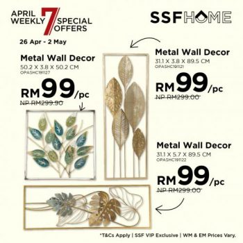 SSF-April-Weekly-Promotion-19-1-350x350 - Furniture Home & Garden & Tools Home Decor Johor Kedah Kelantan Kuala Lumpur Melaka Negeri Sembilan Pahang Penang Perak Perlis Promotions & Freebies Putrajaya Sabah Sarawak Selangor Terengganu 