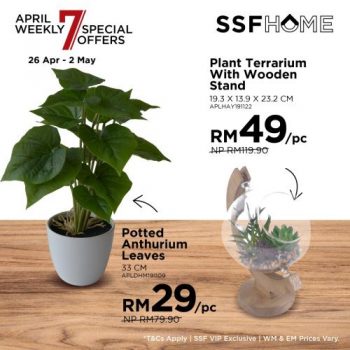SSF-April-Weekly-Promotion-7-2-350x350 - Furniture Home & Garden & Tools Home Decor Johor Kedah Kelantan Kuala Lumpur Melaka Negeri Sembilan Pahang Penang Perak Perlis Promotions & Freebies Putrajaya Sabah Sarawak Selangor Terengganu
