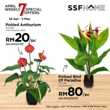 SSF-April-Weekly-Promotion-9-2-350x350 - Furniture Home & Garden & Tools Home Decor Johor Kedah Kelantan Kuala Lumpur Melaka Negeri Sembilan Pahang Penang Perak Perlis Promotions & Freebies Putrajaya Sabah Sarawak Selangor Terengganu 