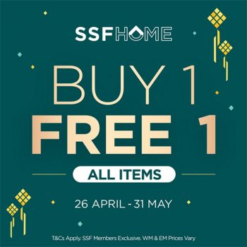 SSF-Buy-1-Free-1-All-Items-Promo-350x350 - Furniture Home & Garden & Tools Home Decor Johor Kedah Kelantan Kuala Lumpur Melaka Negeri Sembilan Pahang Penang Perak Perlis Promotions & Freebies Putrajaya Sabah Sarawak Selangor Terengganu 