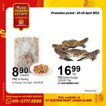 ST-Rosyam-Promotion-at-Shah-Alam-4-350x350 - Promotions & Freebies Selangor Supermarket & Hypermarket 